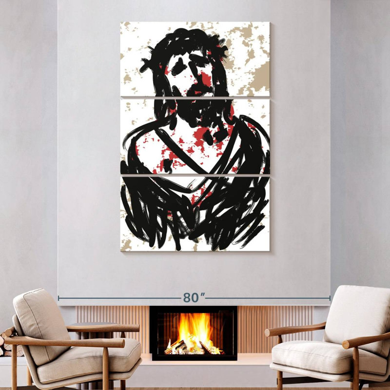 Ecce Homo, 74" H x 48" W