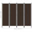 vidaXL 4-Panel Room Divider Brown 78.7"x70.9-1896983096-1883001723-1883001708