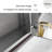 W H Wall Mounted Required Frameless Medicine Cabinet with Mirror and Adjustable Shelves-1456093331