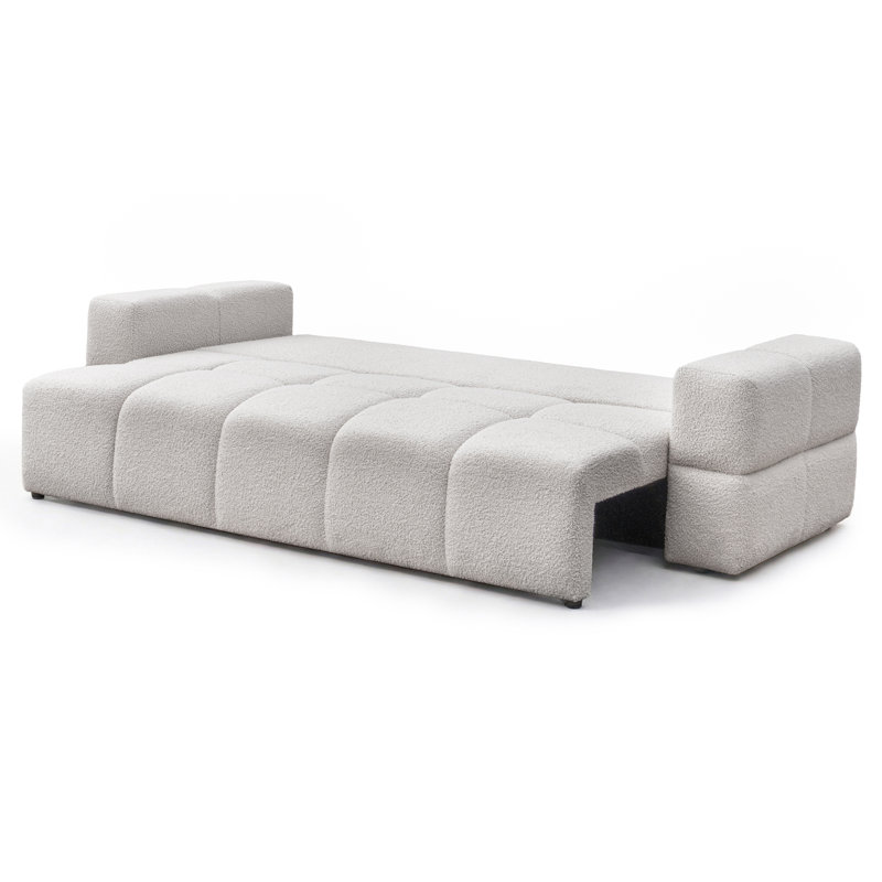 3 Seater Sofa, Light Grey