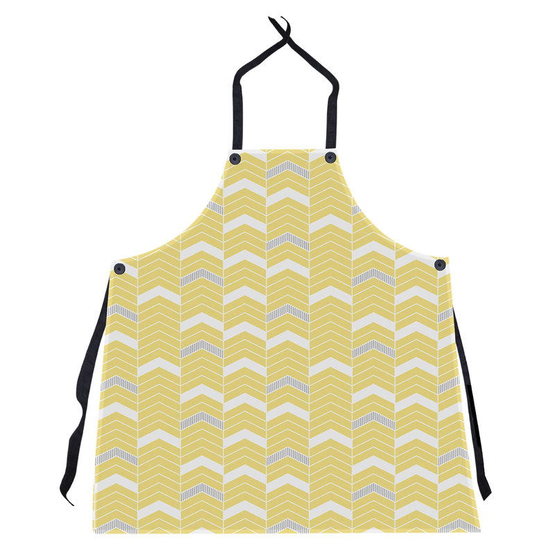 Stephenie Bib Apron, Orange/Yellow
