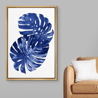 Peinture sur toile, cadre flottant