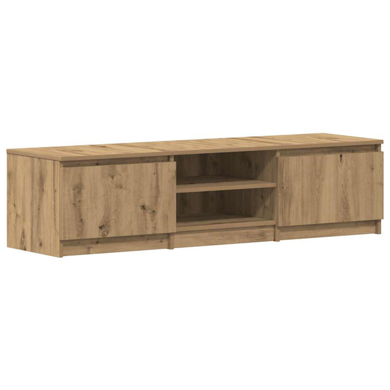Shamaya Unfinished TV Stand, Brown