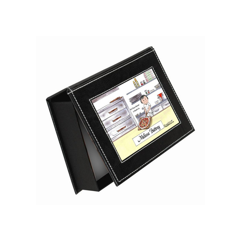 Faux Leather Memory Box