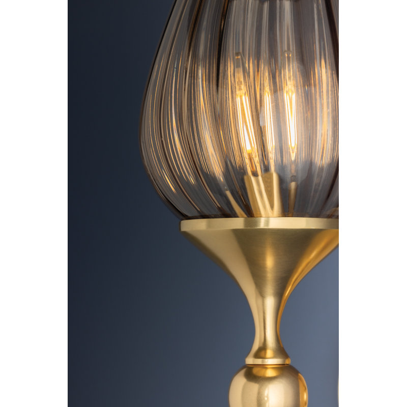 Chatton Wall Sconce in Aged Brass