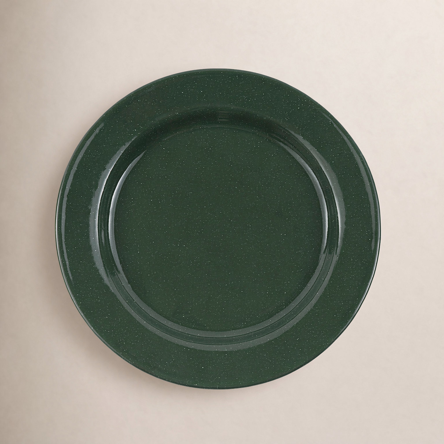 Crow Canyon Home Stinson 10" Dinner Plate, Forest Green