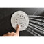 Shower System With White Brass Components For Wall Mount: Head, Hand Shower, Slide Bar, Bodysprays Components: - Mounted Design Option