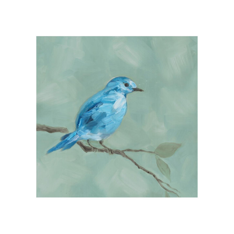 Baby Bird IV Painting by Beverly Fuller, Plexi, 30" H x 30" W