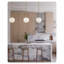Burlington 1 Light Pendant - Aged Brass-814075673-814325515