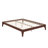 Solid Dry Bamboo Wood Platform Bed-1782834605