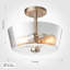 Plafonnier semi-encastré 2 lumières 12 po Komatke-348254764