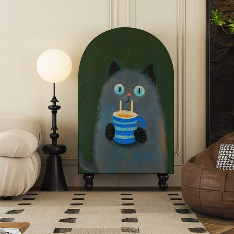 Créative garde-robe à deux portes pour l'entrée