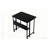 Folding Desk Small Foldable Desk For Small Space, 31.5 Inches Writing Computer Desk In Study, Home Office Foldable Office Desk For Bedroom 80*58,Black