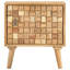 Millis 42cm W Solid Wood Bedside Table