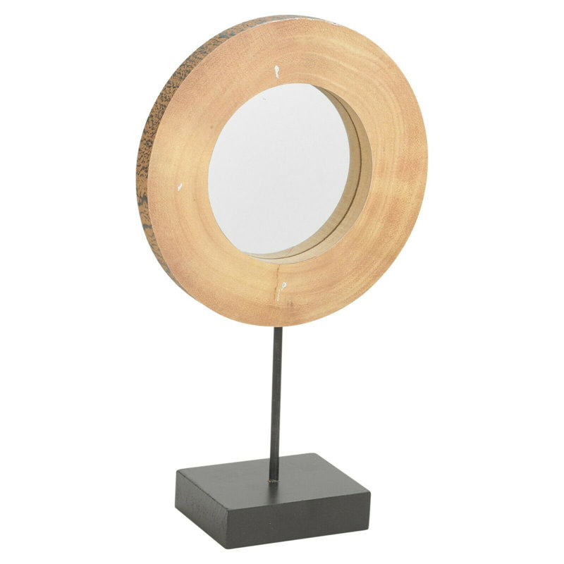 Alexavier Wood Flat Floor Mirror