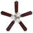 42" Rosenblatt 5 - Blade Standard Ceiling Fan with Pull Chain and Light Kit Included-1697936800