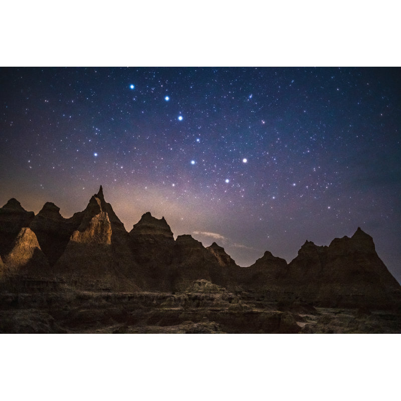 The Badlands Sd by Timothy Mattimore - Wrapped Canvas Print, 30cm H x 46cm W