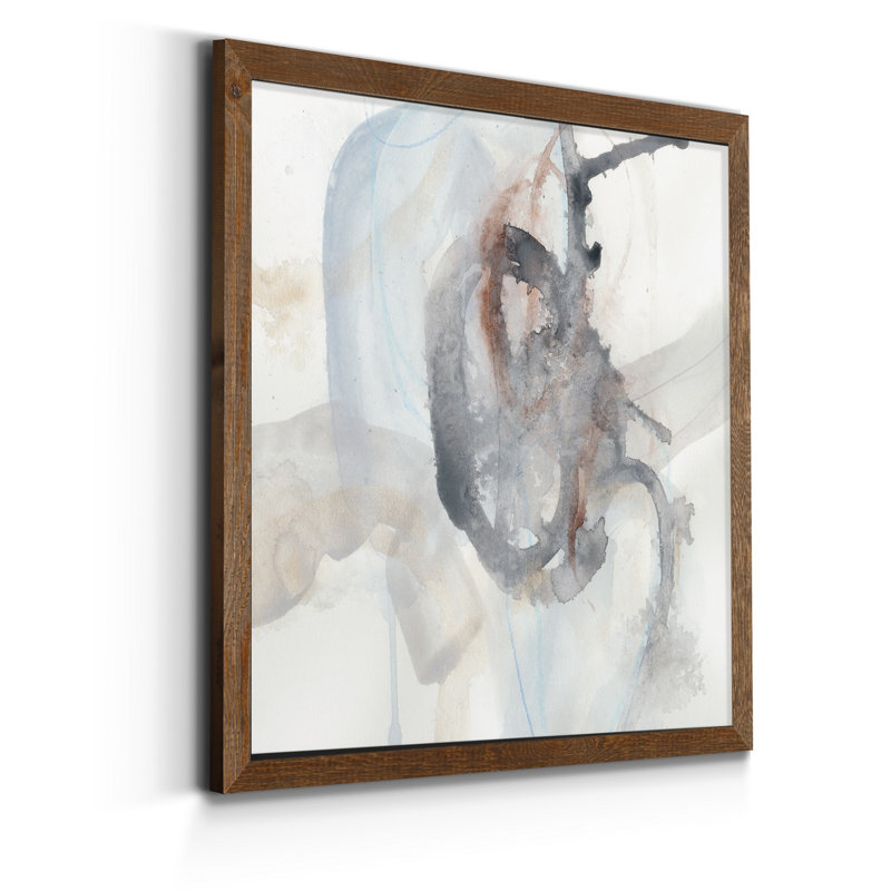 Supposition IV, reproduction d’art sur toile encadrée, H 17 po x l 17 po x P 1,5 po, Érable encadré