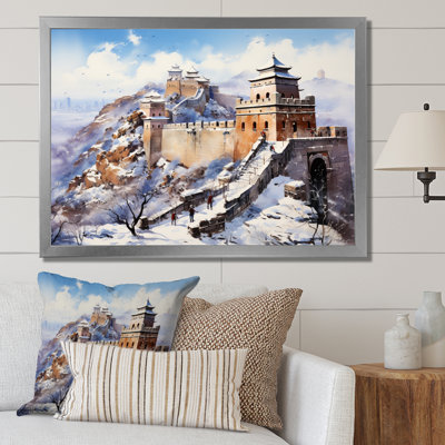 Paysage asiatique II sur toile
