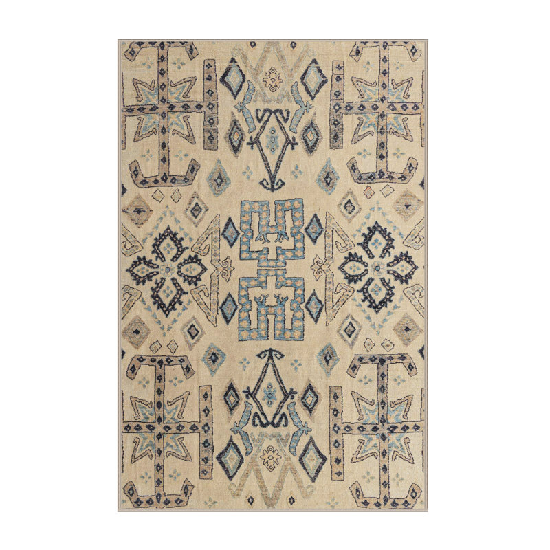 Abstract Indoor Rug, Rectangle 8' x 12'
