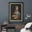 «Lady Ermine Classic Portrait» sur toile-121600331-121600330