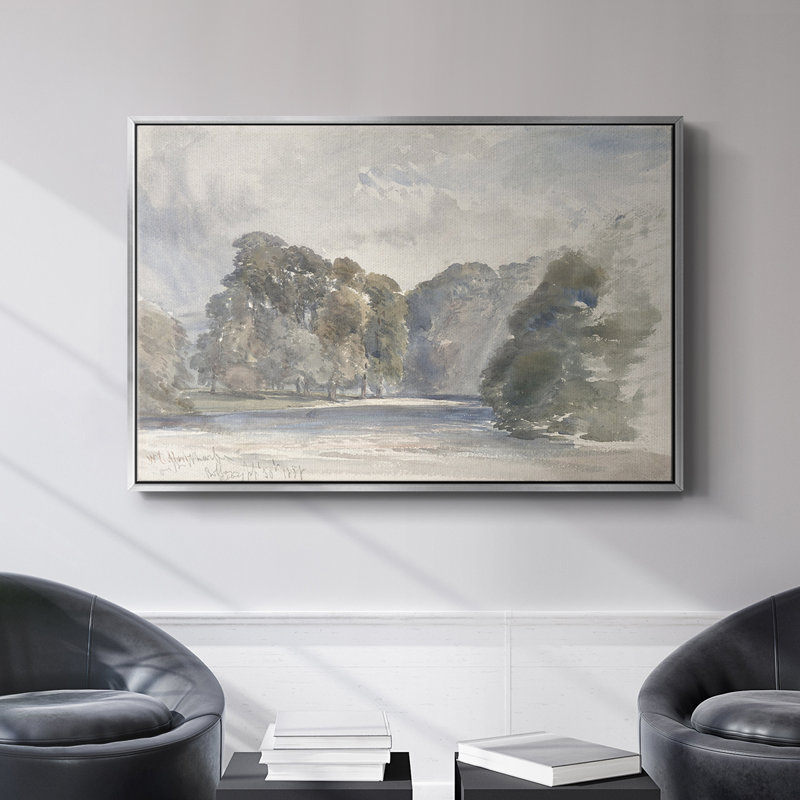 "Vintage Landscape - CECL III" sur toile, H 17 po x l 25 po