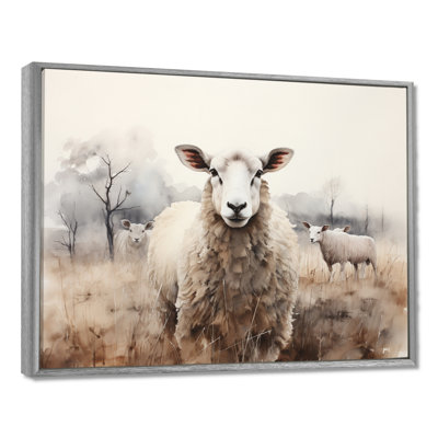 Sheep Silent Symphony - Sheep, art encadré