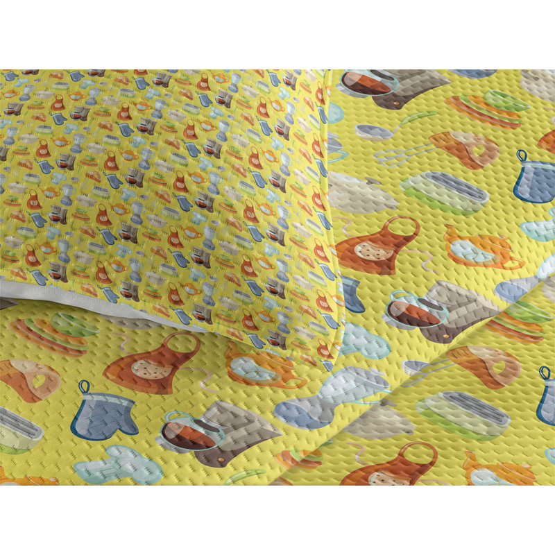 Farmhouse / Country Polyester Coverlet