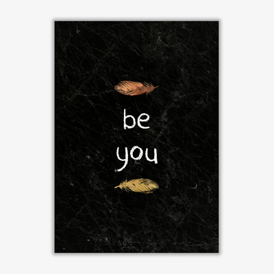 Be You Nursery Quote - Print