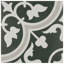 Carreau de porcelaine à motifs pour mur et plancher de 10 po x 10 po Arte