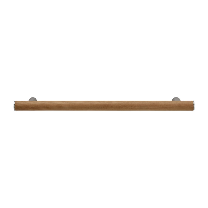 Barre d'appui en bois de frêne véritable, L 27,63 po