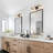 Yedidalga Dimmable Globe Vanity Light with Clear Glass Shade-1212608137