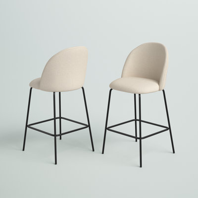 Ballance 25'' Upholstered Low Back Counter Stool