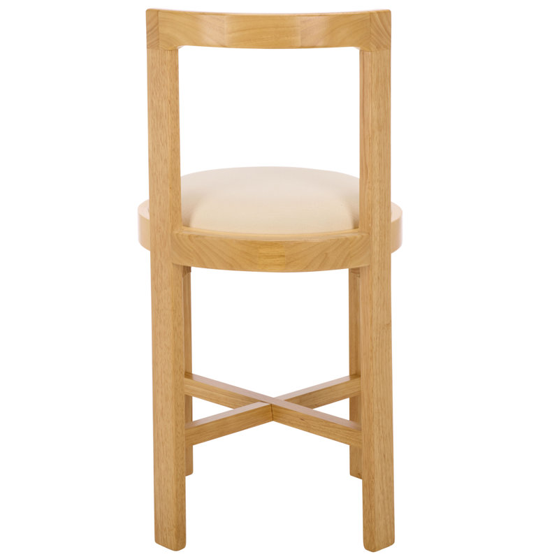 Estes Round Counter Stool, Light Blonde