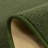 Solid Color Green with Slip Resistant Low Pile Rug-389693821
