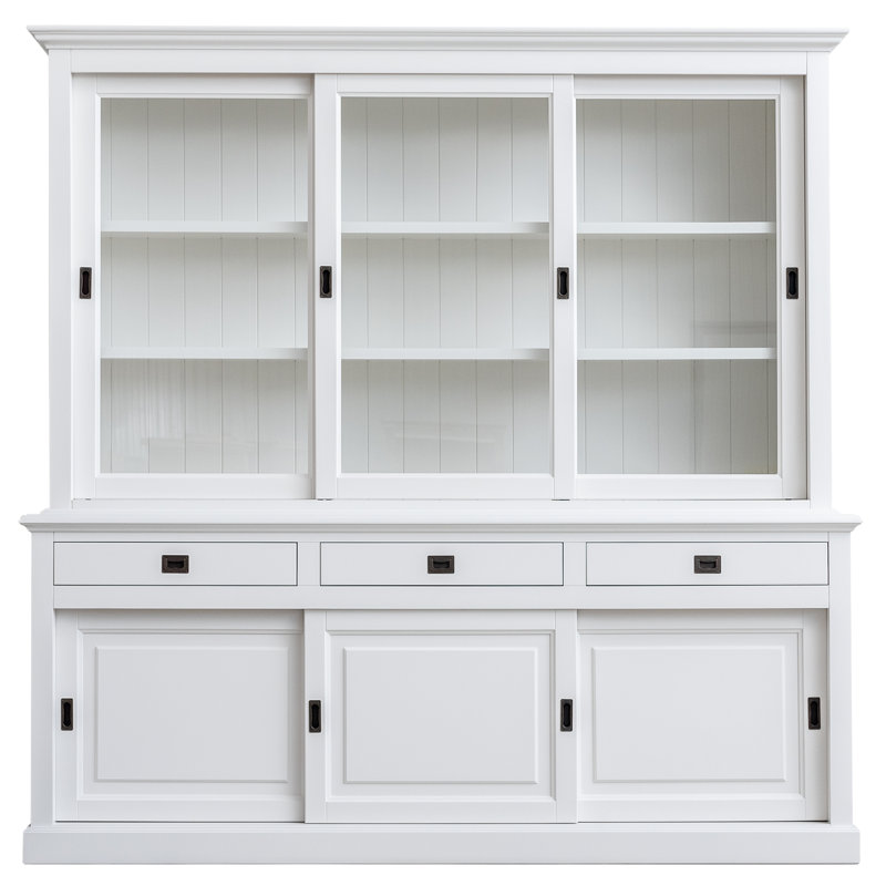 Anneros Display Cabinet, Pure White