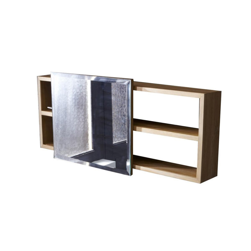 Typo Solid Teak Bathroom Cabinet