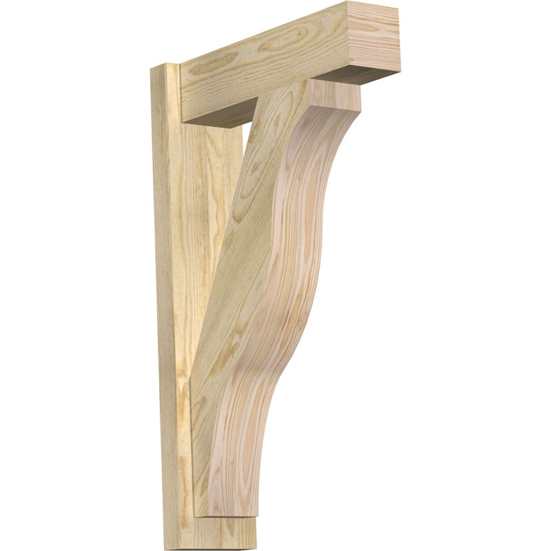 Jeu de blocs Funston, Sapin Douglas de 6 po (sciage brut), P 20 po x H 32 po