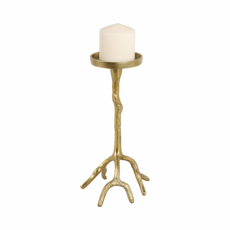 Pillar Candle Holder, 12'' H X 7'' W X 6'' D