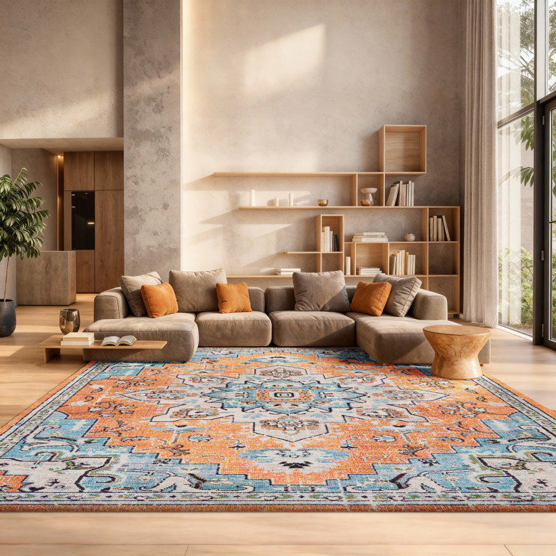 Tapis oriental Yedidalga Performance, Rectangle 8 pi x 10 pi