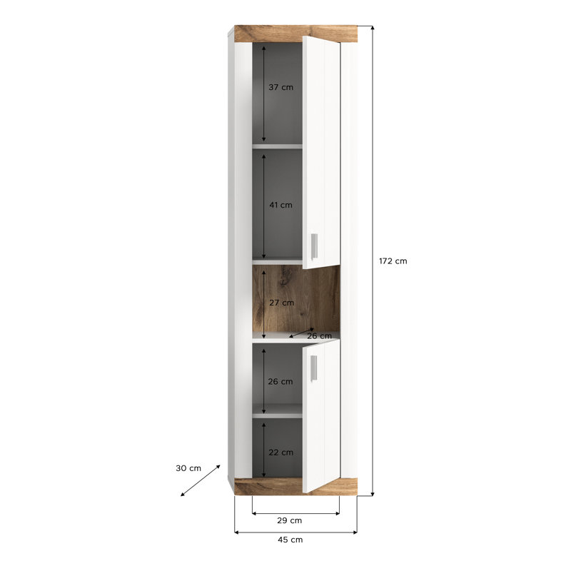 Gibsonton Freestanding Bathroom Cabinet