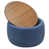 Lin bleu marine est en rupture de stock