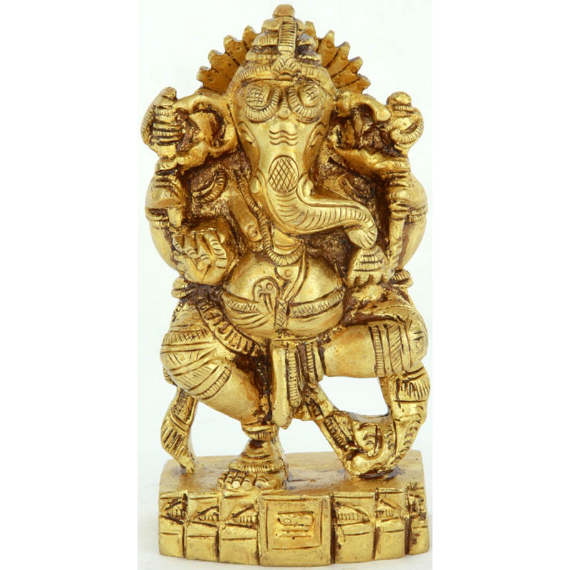Ganesha dansant (petite sculpture)