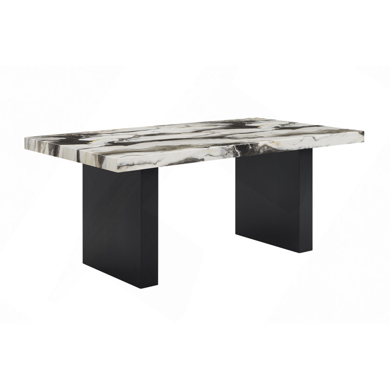 Table de salle à manger rectangulaire 1Pc