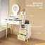 Clyda Dressing Table with Mirror