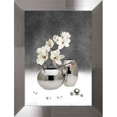 Mirror Vases I. by NONE - Single Picture Frame Graphic Art.
