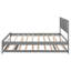 Lit plateforme double avec lit gigogne réglable, gris (ancien SKU: SM000248AAE)