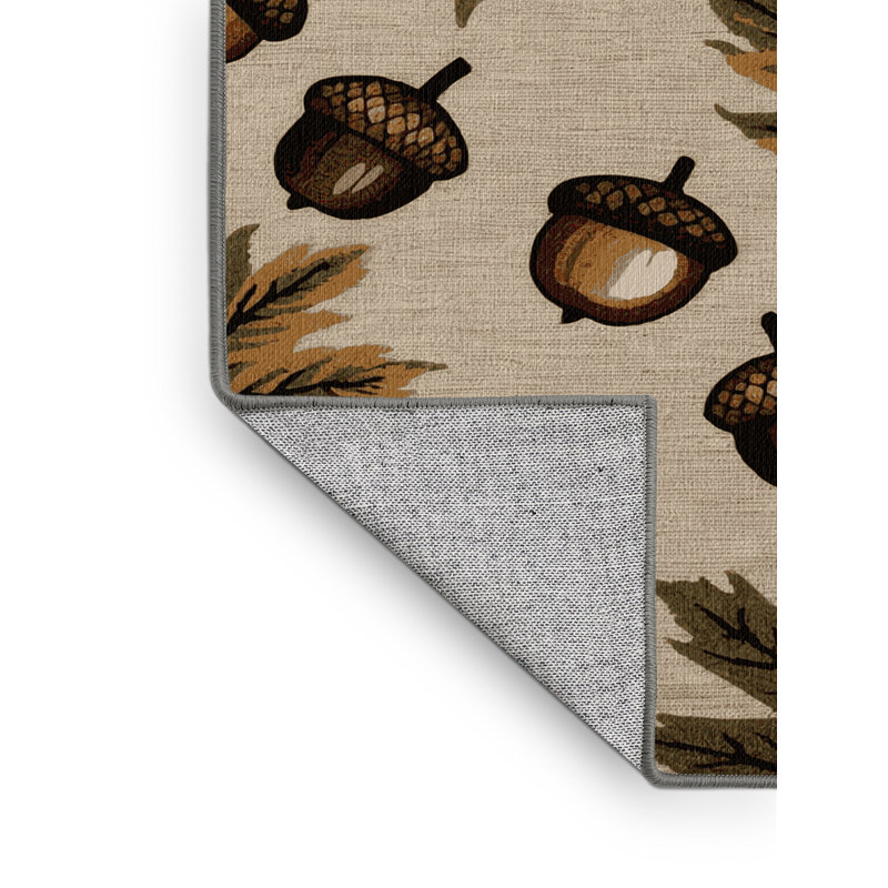 Tapis gris lavable à la machine, Rectangulaire 8 pi x 12 pi