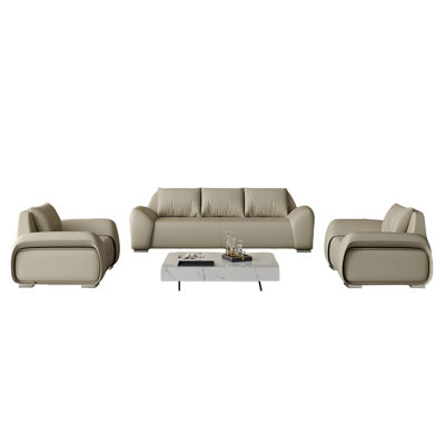 French simple sofa tea table combination