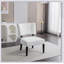 Fauteuil d'appoint capitonné avec sièges surdimensionnés